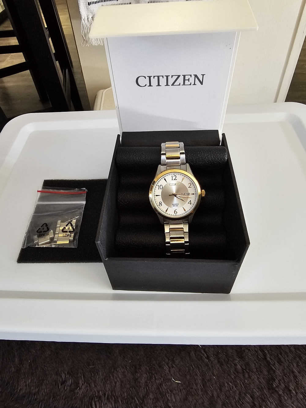 Citizen Two-Tone Men’s Stainless Steel Watch - Gold and Silver
